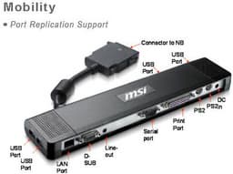 MSI PR621: ноутбук с повторителем портов