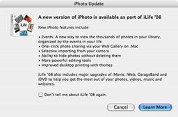 Apple рекламирует iLife в iTunes