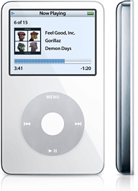 Apple представляет iPod с возможностями воспроизведения видео