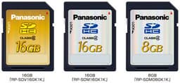 Новые карточки Panasonic SDHC – 16 и 8 Гб, Class 6 и 4