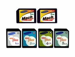 Samsung Introduces 8GB MMC Cards