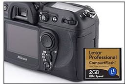 Система защиты данных LockTight от Lexar теперь доступна и владельцам Nikon D200