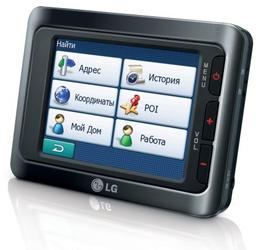 Портативная навигационная система LG LN550