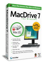 Утилита MacDrive 7.2 совместима с Vista 64 bit