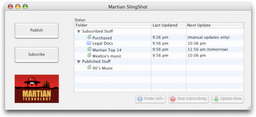 SlingShot позволяет синхронизировать библиотеки iTunes
