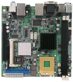 Системная плата IBASE MB899X форм-фактора Mini-ITX: малютка для Core 2 Duo с гнездом PCI-E x16