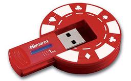 Memorex Poker Chip - USB-накопитель для любителей азартных игр