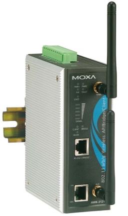 MOXA обновляет линейку промышленных беспроводных адаптеров Wi-Fi 802.11a/b/g серии AWK