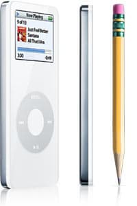 Дисплей у iPod Nano легко царапается