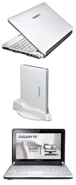 Нетбук GIGABYTE M1022: большая автономность и работа в сетях 3.5G