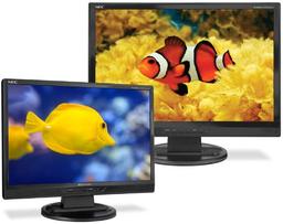 Мониторы NEC AccuSync LCD19WMGX, LCD22WMGX и LCD24WMCX – от 19 до 24 дюймов для игр и развлечений