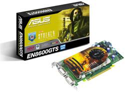 ASUS EN8600 GTS: первая видеокарта на базе NVIDIA GeForce 8600 GTS со S.T.A.L.K.E.R в комплекте