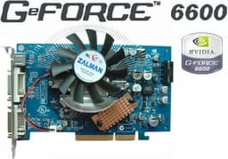 GALAXY GeForce 6600 AGP bears Zalman VF700 cooler
