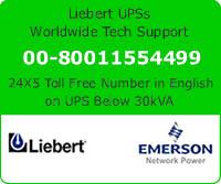 Emerson Network Power открывает бесплатную телефонную линию техподдержки