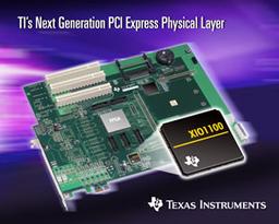Texas Instruments анонсирует новое поколение чипа физического уровня PCI Express