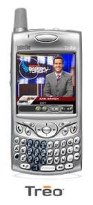На устройства Palm Treo 650 приходит живое телевидение