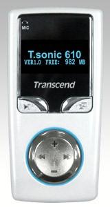 Обновление модельного ряда МР3-плееров Transcend: T.sonic 610