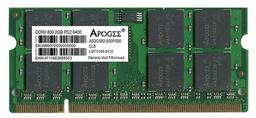 Новые модули APOGEE DDR2 667/800 2GB SODIMM для ноутбуков