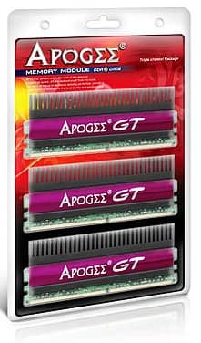APOGEE GT Triple-Channel Memory Module Kits — несколько разновидностей памяти DDR3 для Core i7