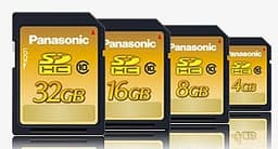 Panasonic первой выпускает карты памяти SDHC Class 10