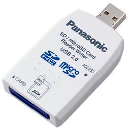 Panasonic готовит к выпуску устройство для работы с миниатюрными флэш-карточками