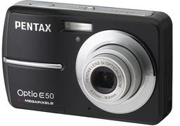 Pentax Optio E50 – улучшенная версия компактной камеры Optio E40