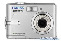 Pentax представляет новую камеру Pentax Optio 50L
