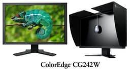 EIZO ColorEdge CG242W — большой монитор с высокими характеристиками и разъемом DisplayPort