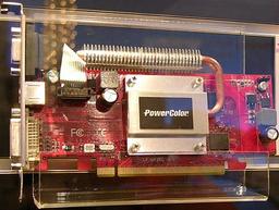 Фоторепортаж с выставки Computex, стенд PowerColor: видеокарты, в т.ч. и Directx 10 на AGP!