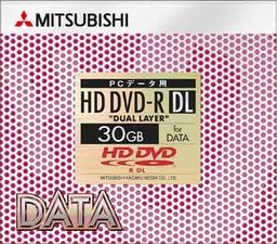 Mitsubishi выпускает двухслойные диски HD DVD-R объемом 30 Гб для компьютерных приводов