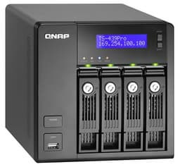 QNAP TS-439 Pro Turbo — первое сетевое хранилище данных на Intel Atom