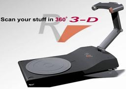 CES 2009: RealView 360 3D Desktop Scanner — настольный 3D-сканер, один из первых в мире 