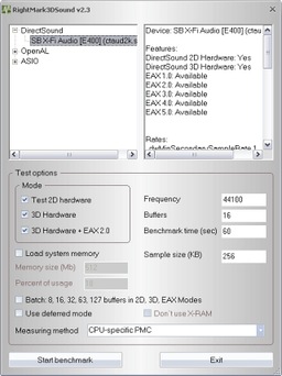 RightMark 3DSound 2.3 Released