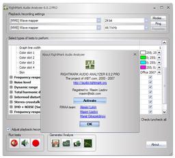 RightMark Audio Analyzer Updated To Version 6.0.2
