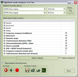 RightMark Audio Analyzer 6.0 Released