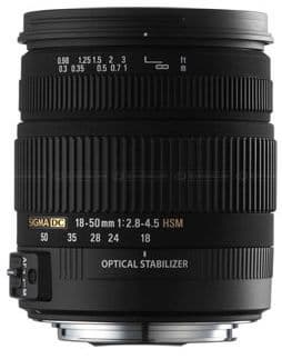 Sigma предлагает стабилизированный штатный объектив SIGMA 18-50mm F2.8-4.5 DC OS HSM