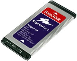 SanDisk выпускает «картовод» для ноутбуков с гнездом ExpressCard