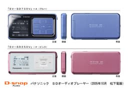 Panasonic Expands the SD Audio Network with New SD Digital Audio Players and Stereo Systems