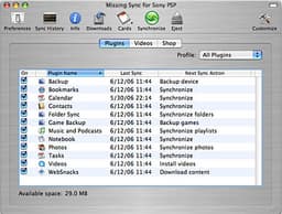 Выпущен Missing Sync for Sony PSP