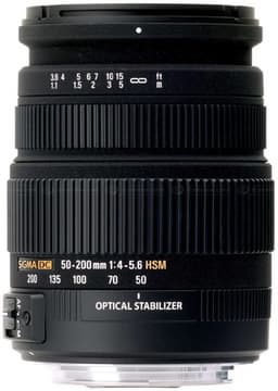 SIGMA 50-200mm F4-5.6 DC OS HSM — еще один новый объектив Sigma
