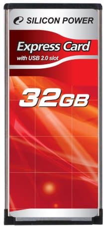 Silicon Power: 32-ГБ SSD-накопитель с интерфейсом ExpressCard