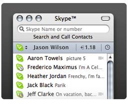 Выпущен Skype for Mac 2.6
