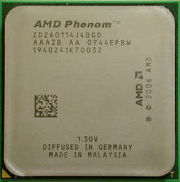 Phenom 9900: первые фото и данные о производительности инженерного образца