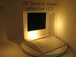 LG Showcases Dual-Side Display