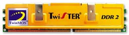 TwinMOS Launches TwiSTER DDR2-850 CL5 Overclocking DRAM Modules