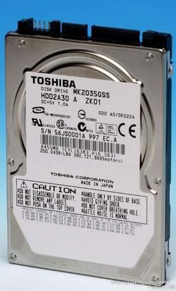 200 Гб в 2,5 дюймах - Toshiba MK2035GSS