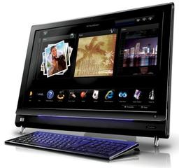HP TouchSmart IQ800 объединяет мощный ПК и HD-дисплей в одном устройстве