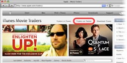 Новые трейлеры из iTunes теперь доступны из Twitter