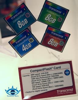 CeBIT 2007: карты флэш-памяти и 32-Гб твердотельный накопитель для ноутбуков "Transcend 32GB ExpressCard SSD"