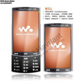 Sony Ericsson W3i – стиляга с сенсорным дисплеем